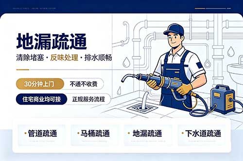 巴南地漏疏通