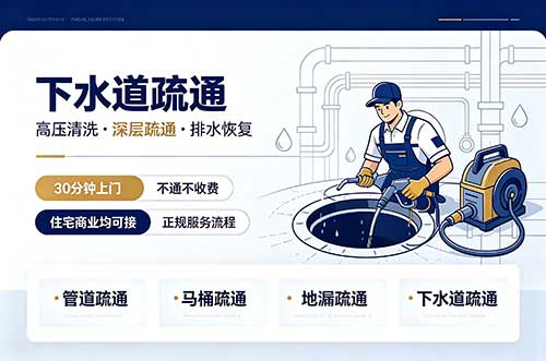 巴南下水道疏通